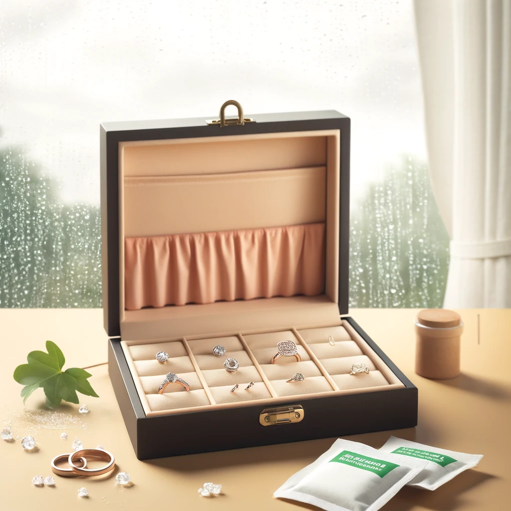 梅雨の時期ジュエリーの保存方法|Jewelry Storage Methods During the Rainy Season