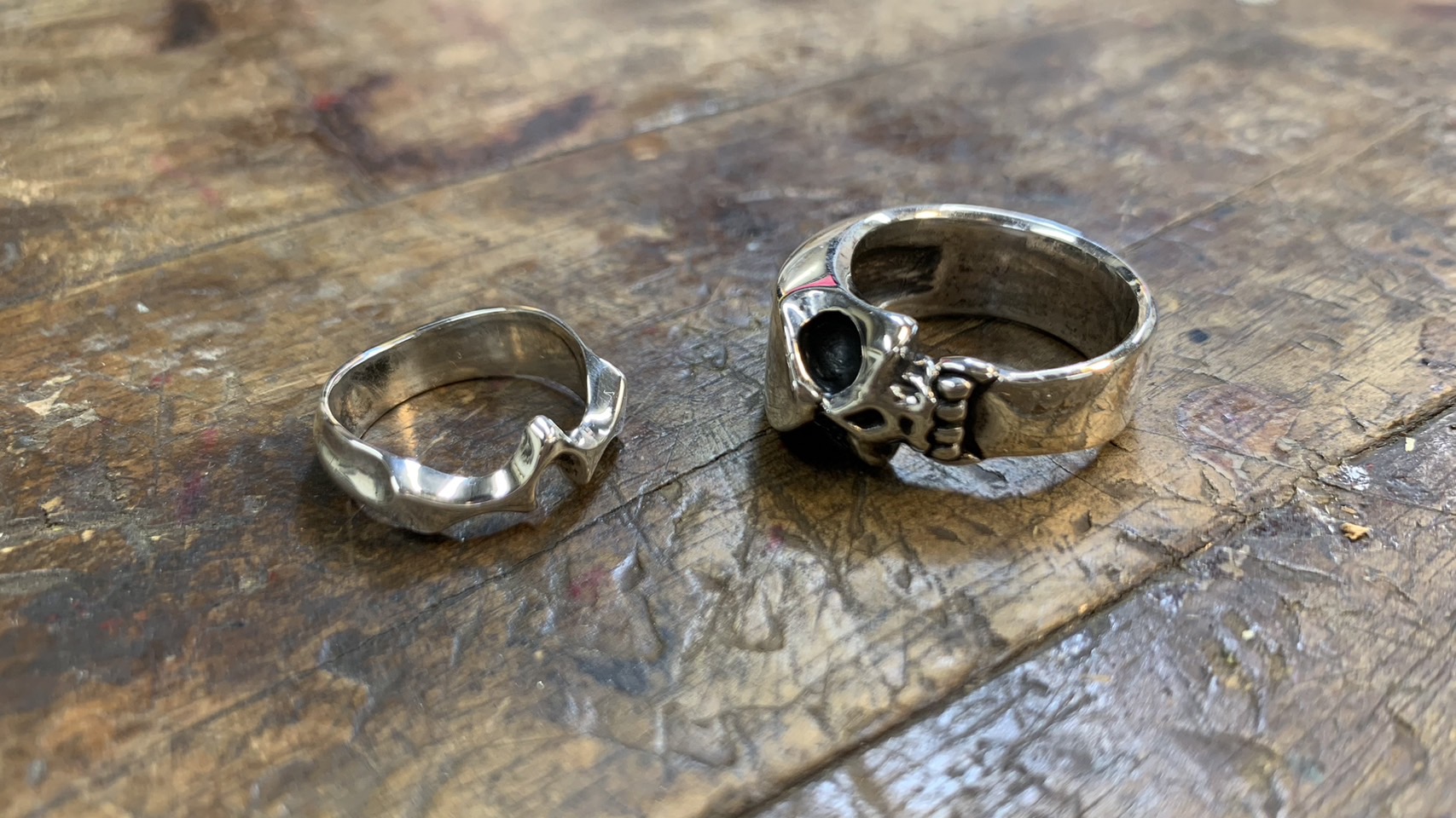 指輪溶かして銀の塊に | Melting a Ring into a Silver Ingot