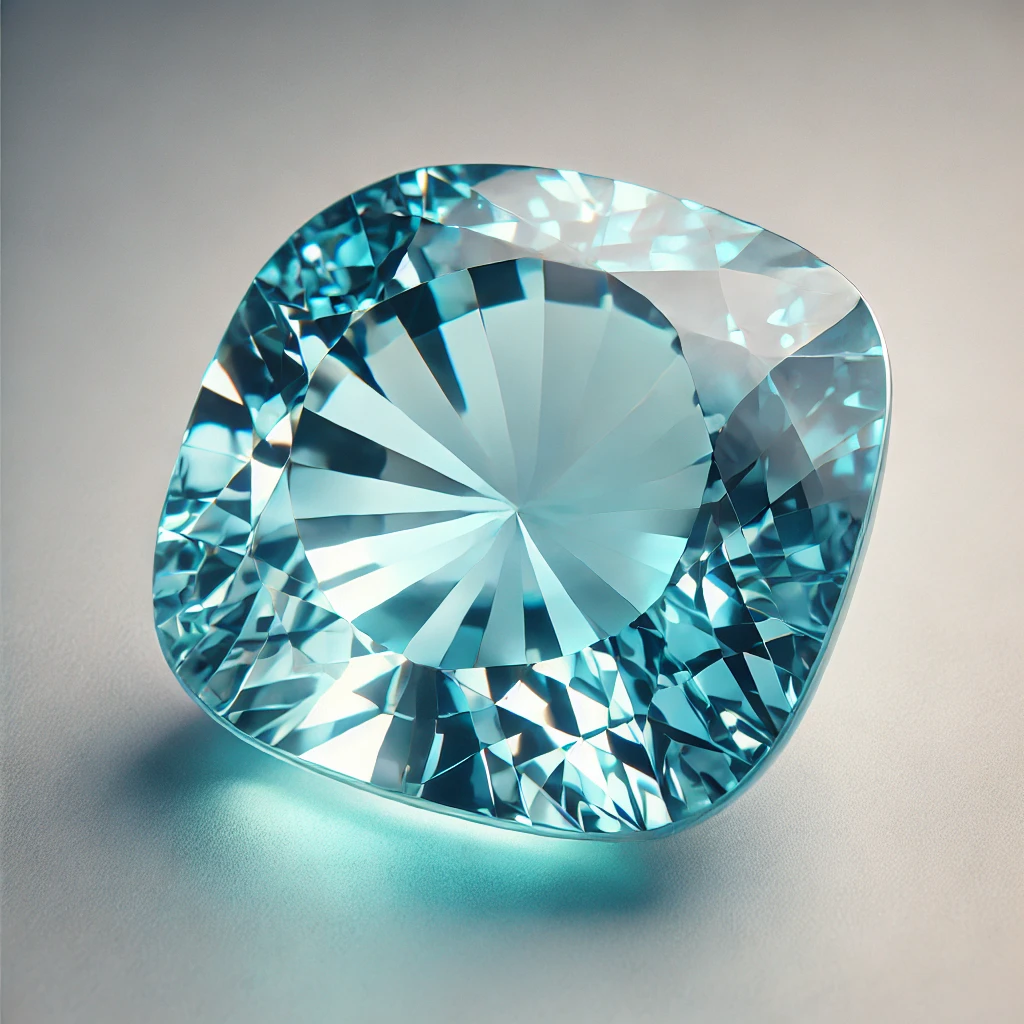 3月の誕生石　アクアマリン