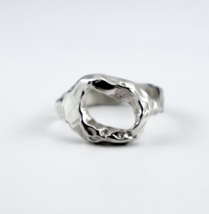 展示会作品紹介　suono：「onda 03」リング