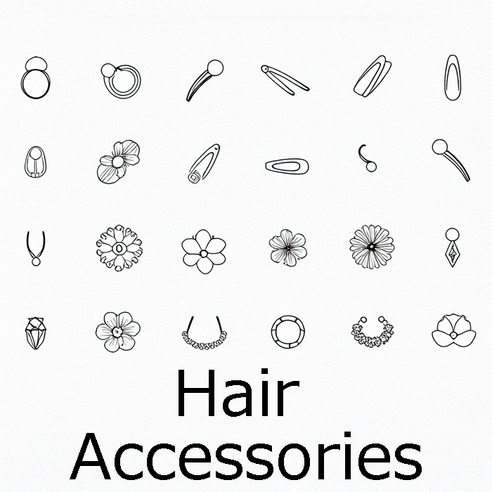 オーダーメイドヘアアクセサリーで髪に特別な輝きを